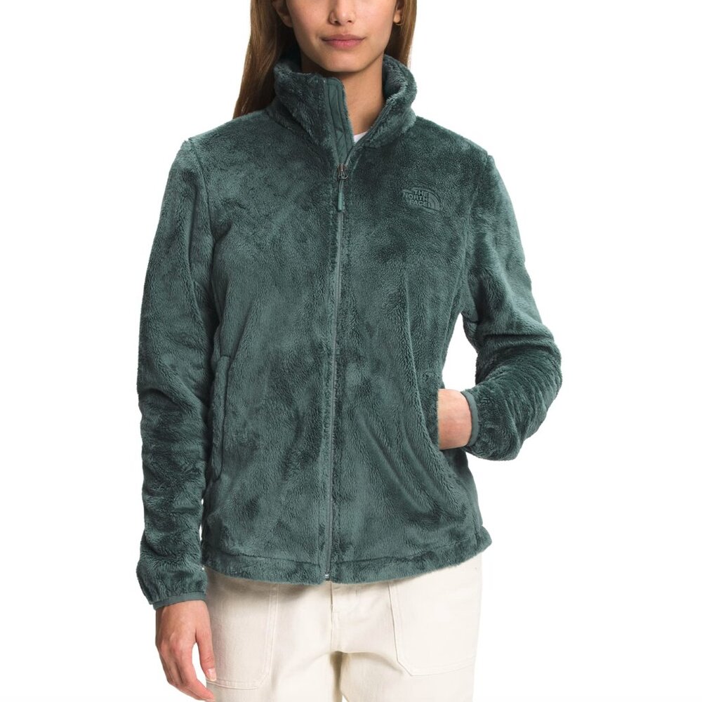 The North Face Women's Osito Jacket in Balsam Green X-Small